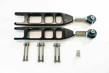 Load image into Gallery viewer, ISC Suspension 08-21 Subaru Impreza V3 Rear Adjustable Control Arms - Stealth Series Black - Installation View