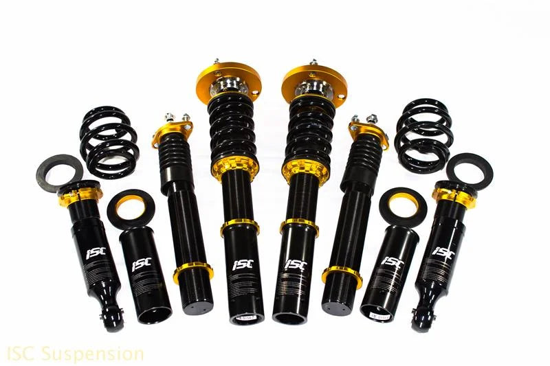 ISC Suspension BMW 3 Series (E30) Except AWD Models N1 Coilovers - Track - Side View