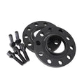 Load image into Gallery viewer, ISC Suspension BMW 5x120 Hub Centric (72.6 Hub Bore) Wheel Spacers 15mm Black (Pair) - Detail View