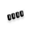 Load image into Gallery viewer, ISC Suspension Titanium Valve Stem Caps (Set of 4) - Black