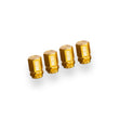 Load image into Gallery viewer, ISC Suspension Titanium Valve Stem Caps (Set of 4) - Gold