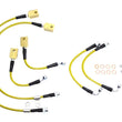 Load image into Gallery viewer, ISR Performance Brake Line Kit - 09-13 Nissan 370Z Standard Brakes - Side View