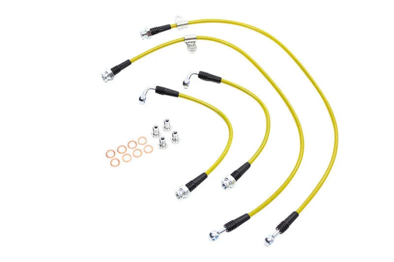 ISR Performance Brake Line Kit - Nissan 350Z (Brembo Brakes) - Detail View