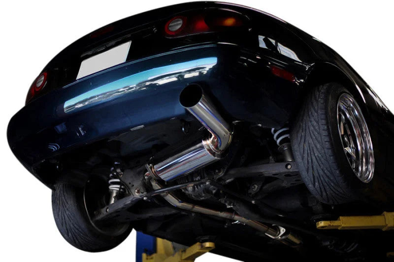 ISR Performance Circuit Spec Exhaust - 94-97 Miata NA 1.8 - Side View