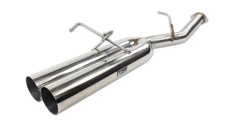 ISR Performance EP (Straight Pipes) Dual Tip Exhaust 4in - 89-94 (S13) Nissan 240sx - Detail View