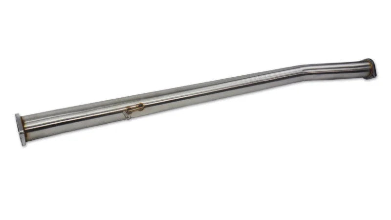 ISR Performance EP (Straight Pipes) Dual Tip Exhaust 4in 95-98 (S14) - Nissan 240sx - Side View
