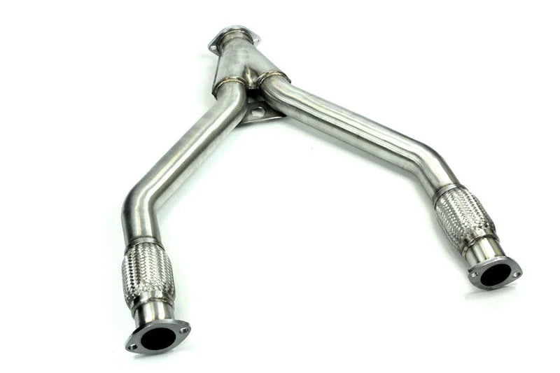 ISR Performance Exhaust Y-Pipe - Nissan 370z / G37 (Non AWD X Models) - Detail View