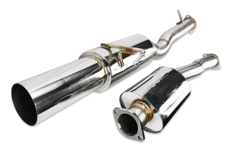 ISR Performance GT Single Exhaust - 03-07 Infiniti G35 Coupe - Side View