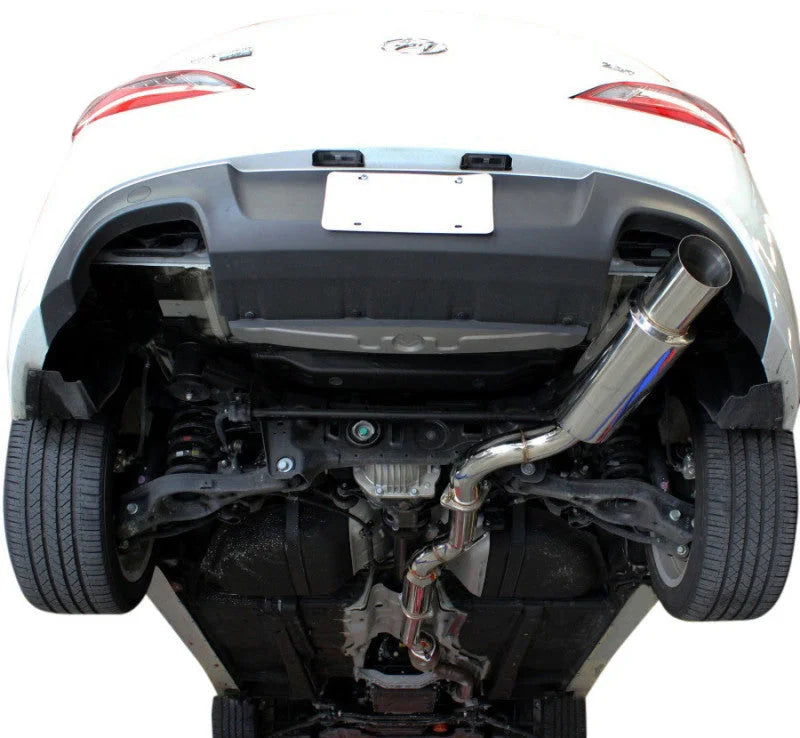 ISR Performance GT Single Exhaust - 2009+ Hyundai Genesis Coupe 2.0T - Detail View