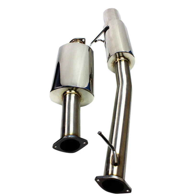 ISR Performance GT Single Exhaust - Nissan 350Z - Side View