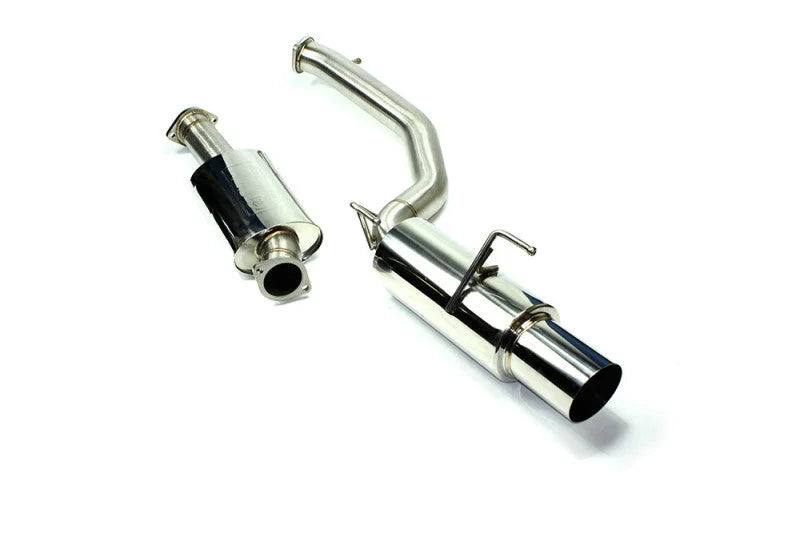 ISR Performance GT Single Exhaust - Nissan 370Z - Side View