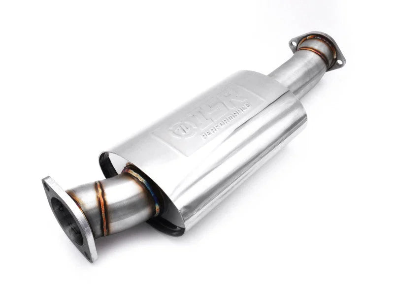 ISR Performance GT Single Exhaust With Burnt Tip - Nissan 370Z - Side View