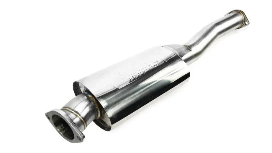 ISR Performance GT Single Exhaust - 05-06 Infiniti G35 Sedan - Side View