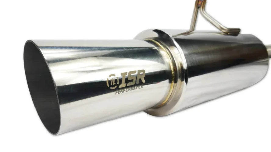 ISR Performance GT Single Exhaust - Infiniti G37 Coupe RWD - Side View