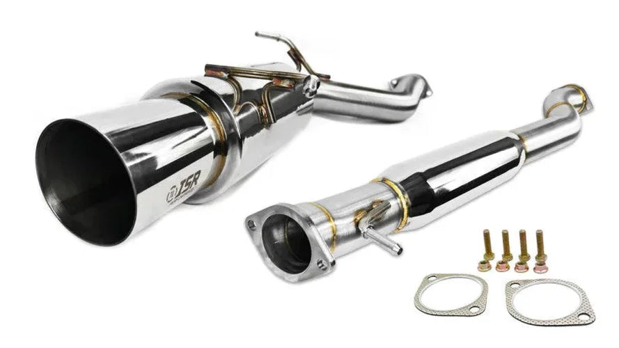ISR Performance GT Single Exhaust - Infiniti G37 Sedan - Side View