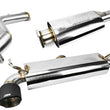 Load image into Gallery viewer, ISR Performance OMS Spec Carbon Tip Exhaust - Nissan 350Z - Side View