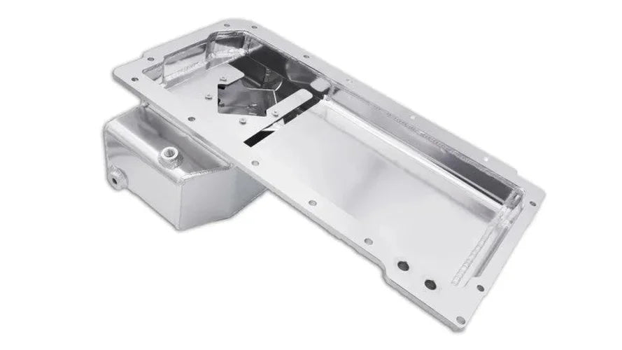 ISR Performance Oil Pan Kit for LS Swap S13/S14 Nissan 240sx - Side View