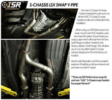 Load image into Gallery viewer, ISR Performance S-Chassis LS Swap Y-Pipe - Main Product View