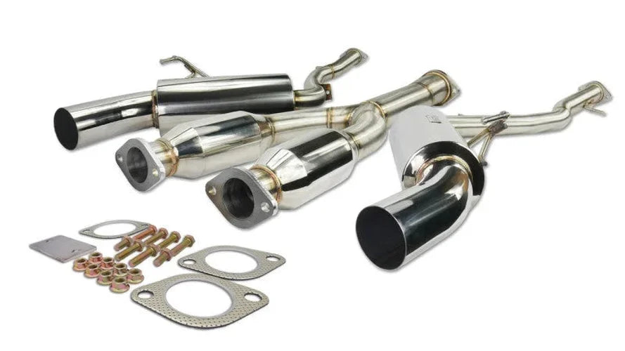 ISR Performance ST Exhaust - Infiniti Q60 - Side View