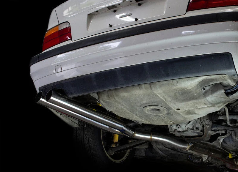 ISR Performance Series II - EP Dual Rear Section Only - BMW E36 - Detail View