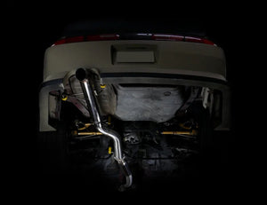 ISR Performance Series II - EP Single Tip Blast Pipe Exhaust - Resonated - 95-98 Nissan 240sx (S14) - Main Product View