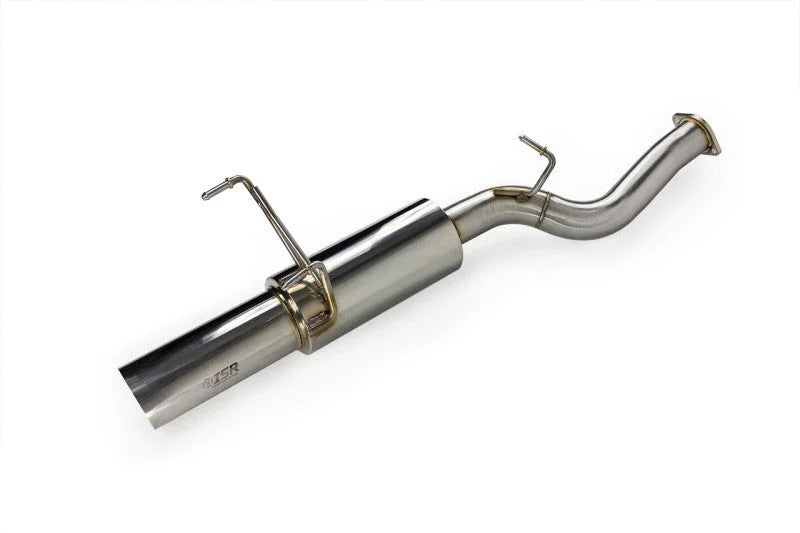 ISR Performance Series II - GT Single Exhaust System - Resonated - 89-94 Nissan 240sx (S13) - Side View