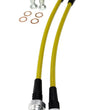 Load image into Gallery viewer, ISR Performance Stainless Steel Rear Brake Lines - Nissan 240sx (S13/S14) - Side View
