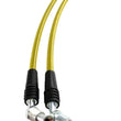 Load image into Gallery viewer, ISR Performance Stainless Steel Rear Brake Lines - Nissan 240sx - 300zx Z32 Conversion - Side View