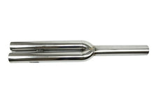 Load image into Gallery viewer, ISR Performance Universal 3in Dual Tips 40in Length. 16in to Dual 24in - Main Product View