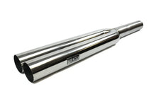 Load image into Gallery viewer, ISR Performance Universal 3in Dual Tips 40in Length. 16in to Dual 24in - Side View