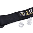 Load image into Gallery viewer, ISR Performance Universal Racing Tow Strap - Black - Detail View