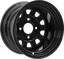 Load image into Gallery viewer, ITP Delta Steel 12x7 / 4/137 12mm BP / 4+3 Offset Black Wheel