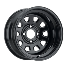 Load image into Gallery viewer, ITP Delta Steel 14x7 / 4x110 BP / 5+2 Offset Black Wheel