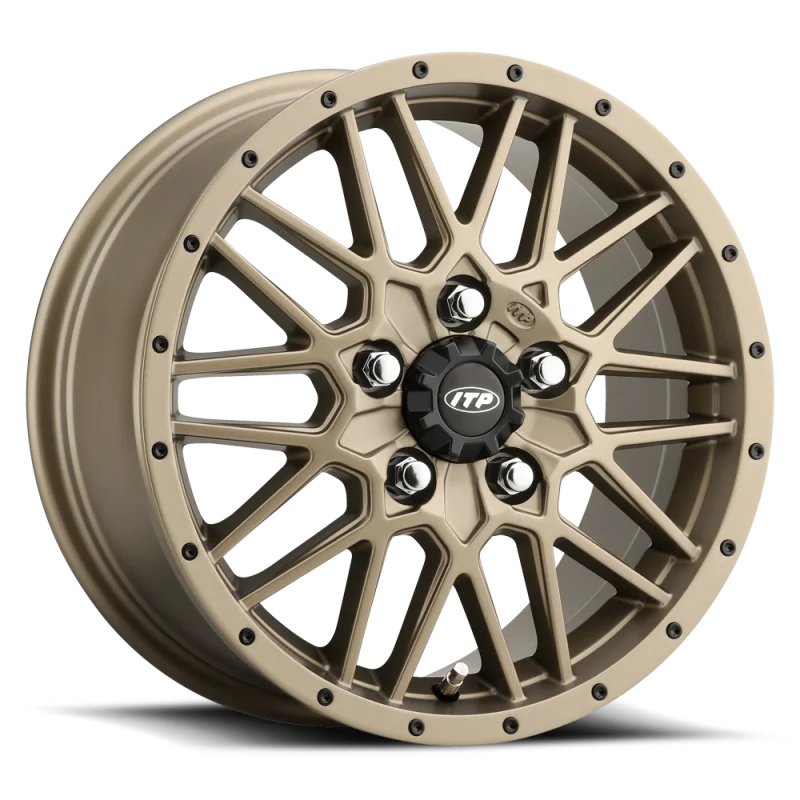 ITP Hurricane 14x7 / 4x156 BP / 4+3 Offset Bronze Wheel