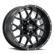 Load image into Gallery viewer, ITP Hurricane 16X7 / 4x136 BP / 5+2 Offset Matte Black Wheel