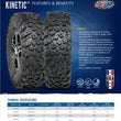 Load image into Gallery viewer, ITP Kinetic Tire 28x10R-14 8PR - Main Product View