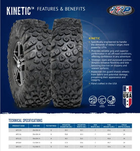 ITP Kinetic Tire 28x10R-14 8PR - Main Product View