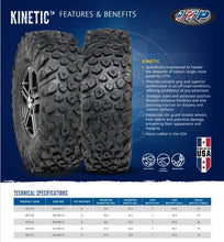 Load image into Gallery viewer, ITP Kinetic Tire 30x10R-14 8PR - Main Product View