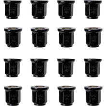 Load image into Gallery viewer, ITP Lug Nuts (Box of 16) - 10x1.25 Flat Base / 17mm Head - Black