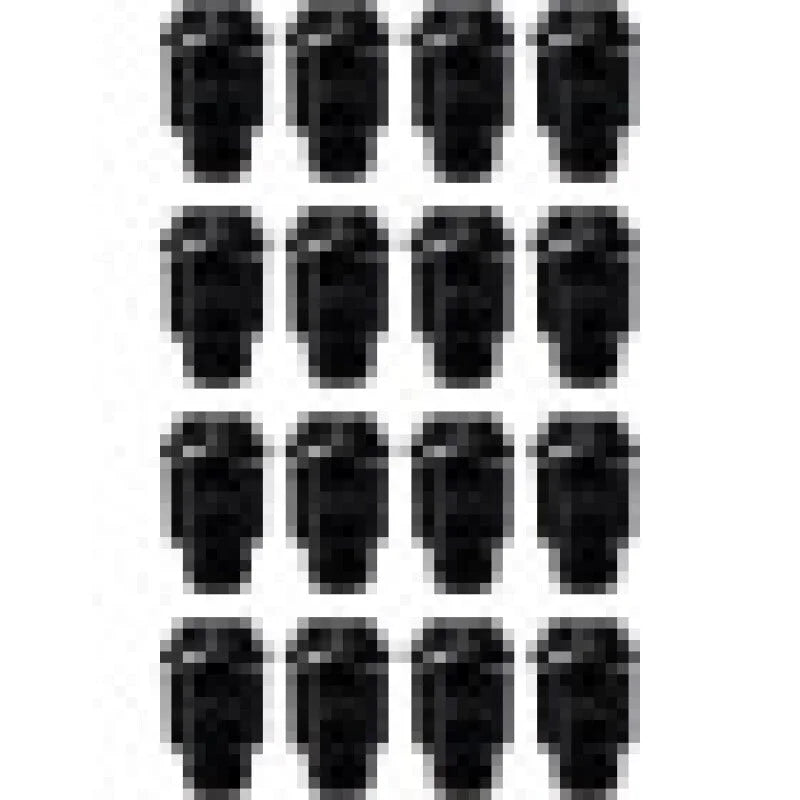 ITP Lug Nuts (Box of 16) - 12x1.5 60 Deg Taper - Black