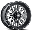 Load image into Gallery viewer, ITP Momentum 18x6.5 / 4x137 BP / 10mm Offset Black w/ Milled Accents Wheel