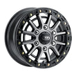 Load image into Gallery viewer, ITP SD10 Beadlock 15x7 / 6/5.5 BP / 78.9mm Offset Grey w/ Black Ring Wheel