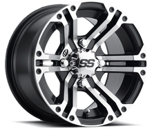 Load image into Gallery viewer, ITP SS 212 12x7 / 4x110 BP / 5+2 Offset Machined Wheel