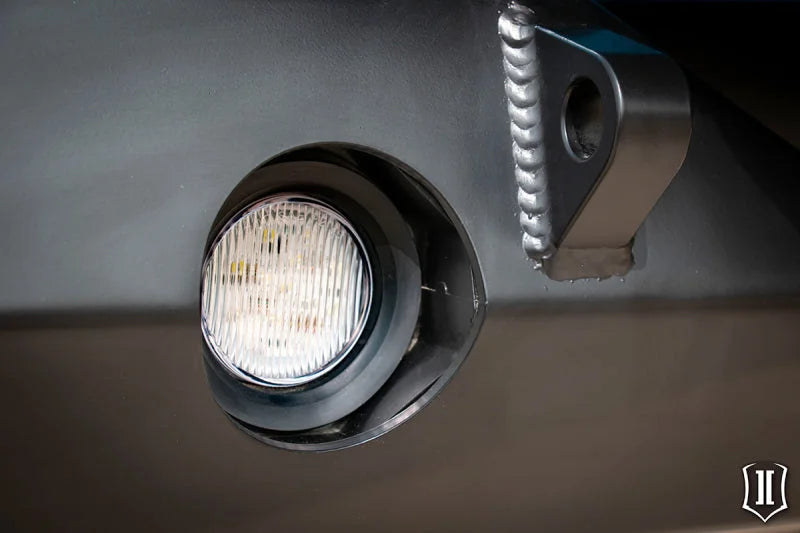 Icon 2.5in Rubber Grommet LED Reverse Light Kit - Detail View