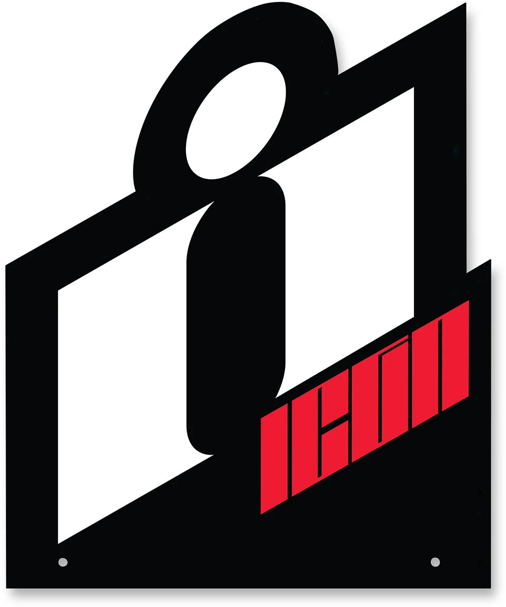 Icon - 4-Way Display Header Sign - 99030576 - Side View