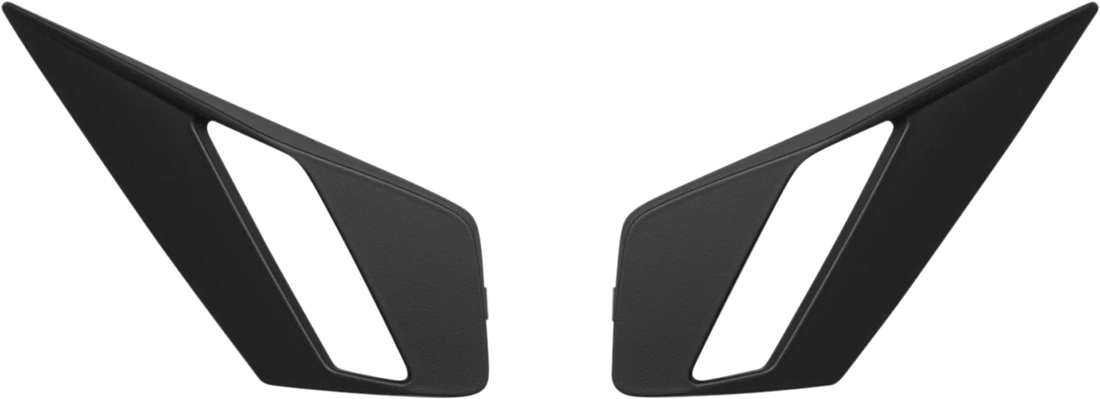Icon - Airform Chin Vent - Rubatone Black - 01331371 - Side View