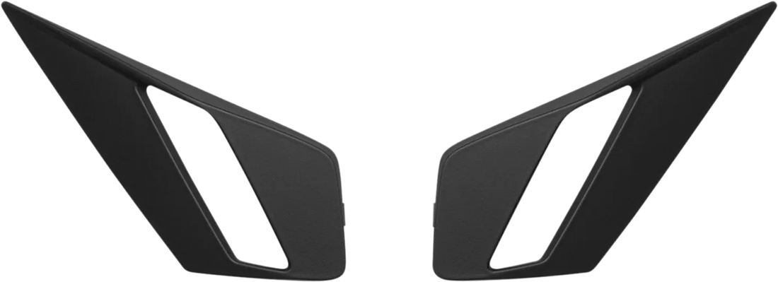 Icon - Airform Chin Vent - Rubatone Black - 01331371 - Side View