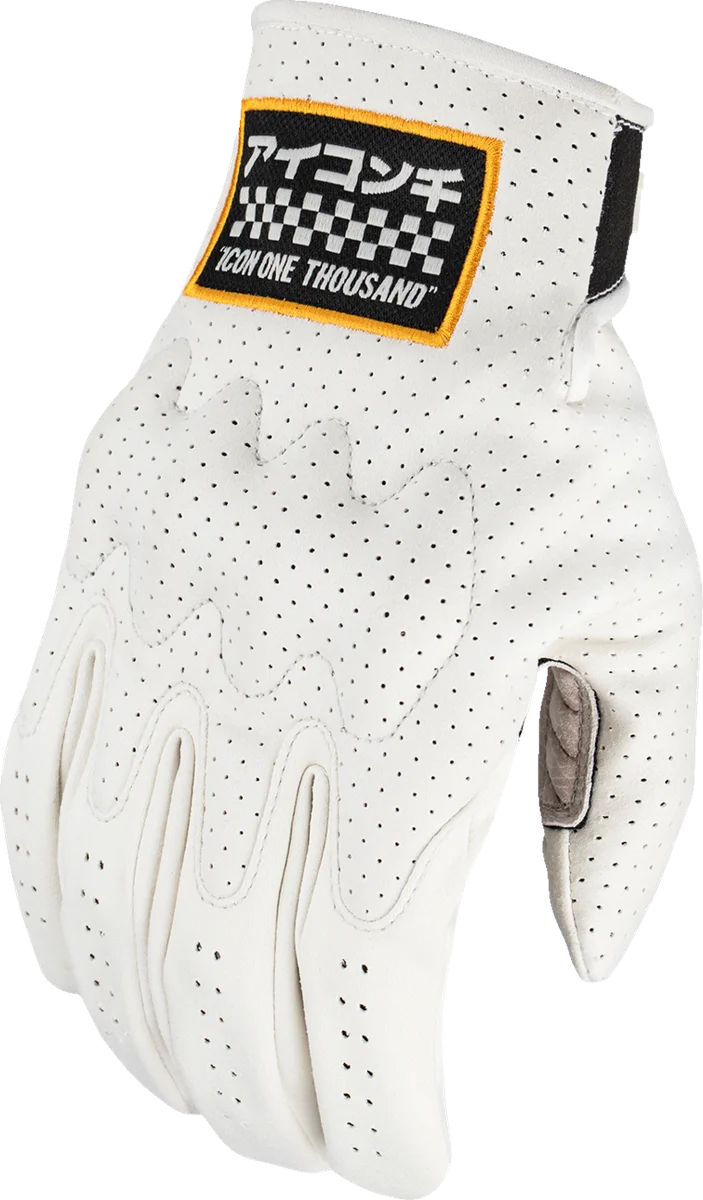 Icon - Airform Slabtown™ Gloves - White - XL - 33014812 - Back View