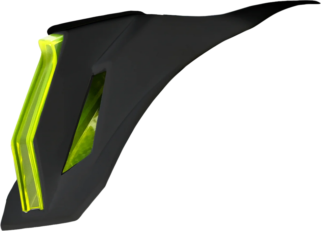 Icon - Airform™ Speedfin - Black/Green - 01331376 - Side View