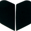 Load image into Gallery viewer, Icon - Airframe/Alliance™ Side Plates - Rubatone Black - 01330343 - Side View